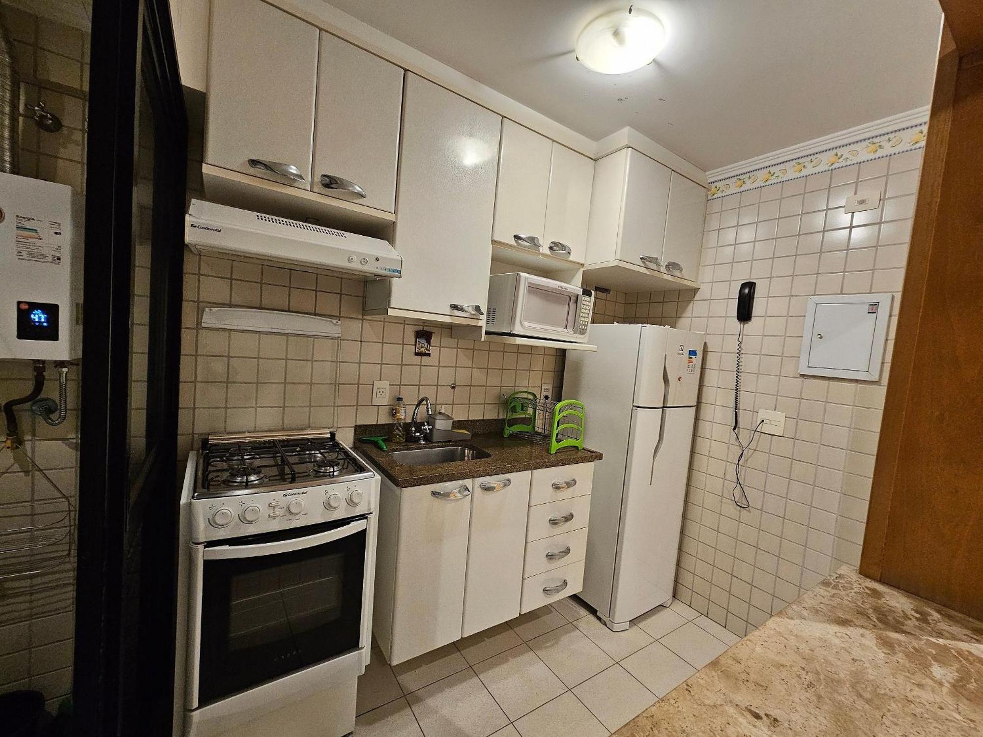 Flat Apart/hotel Com Uma E Cozinha Completa Apartamento
