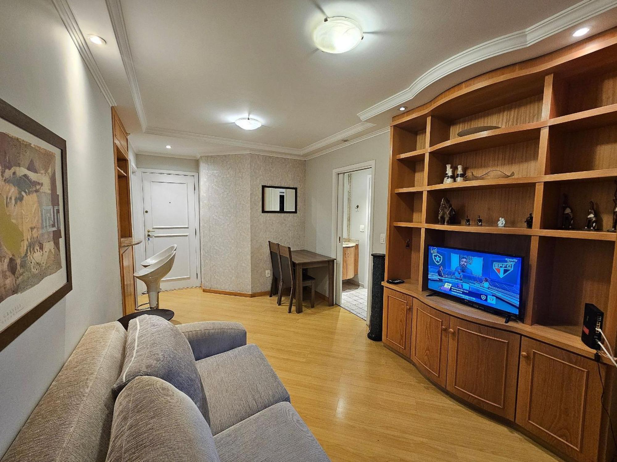 Flat Apart/hotel Com Uma E Cozinha Completa *