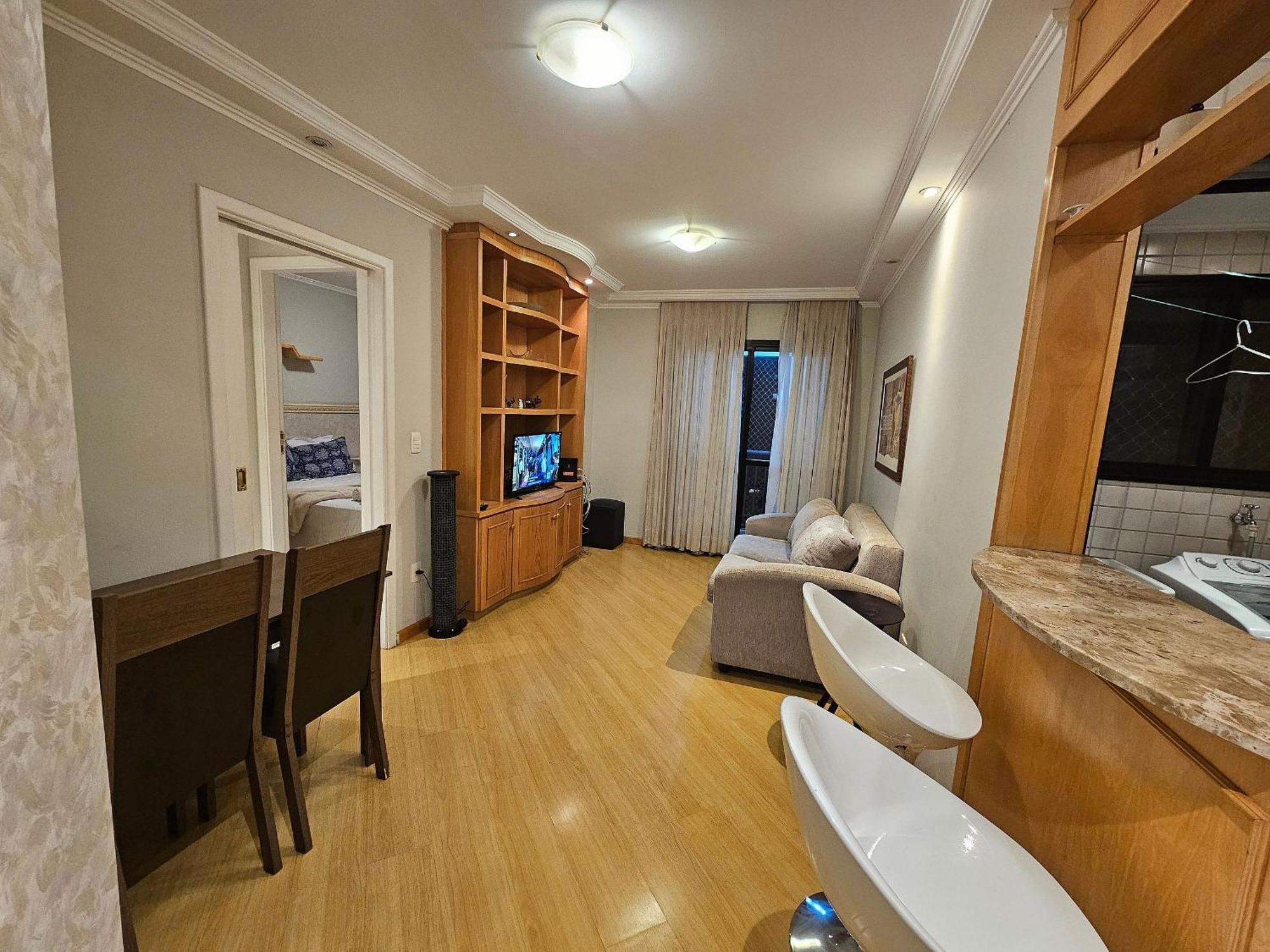 Flat Apart/hotel Com Uma E Cozinha Completa Apartamento